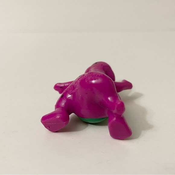 Vtg 1993 Barney With Crown and at the Beach Loose Figures Lyons Group - Picture 6 of 15